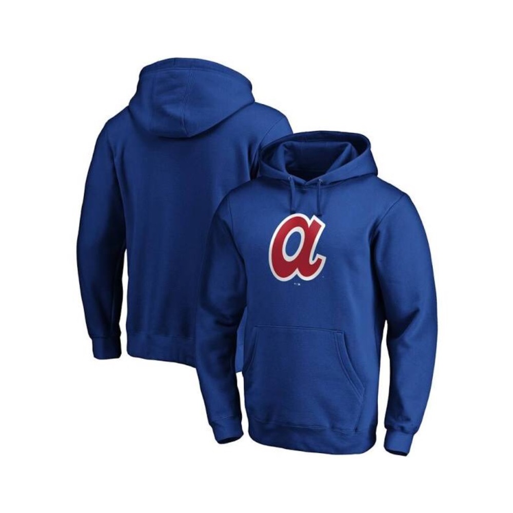 Nike -  Rare Braves/ Cooperstown Vintage Logo Hoodie. Size M